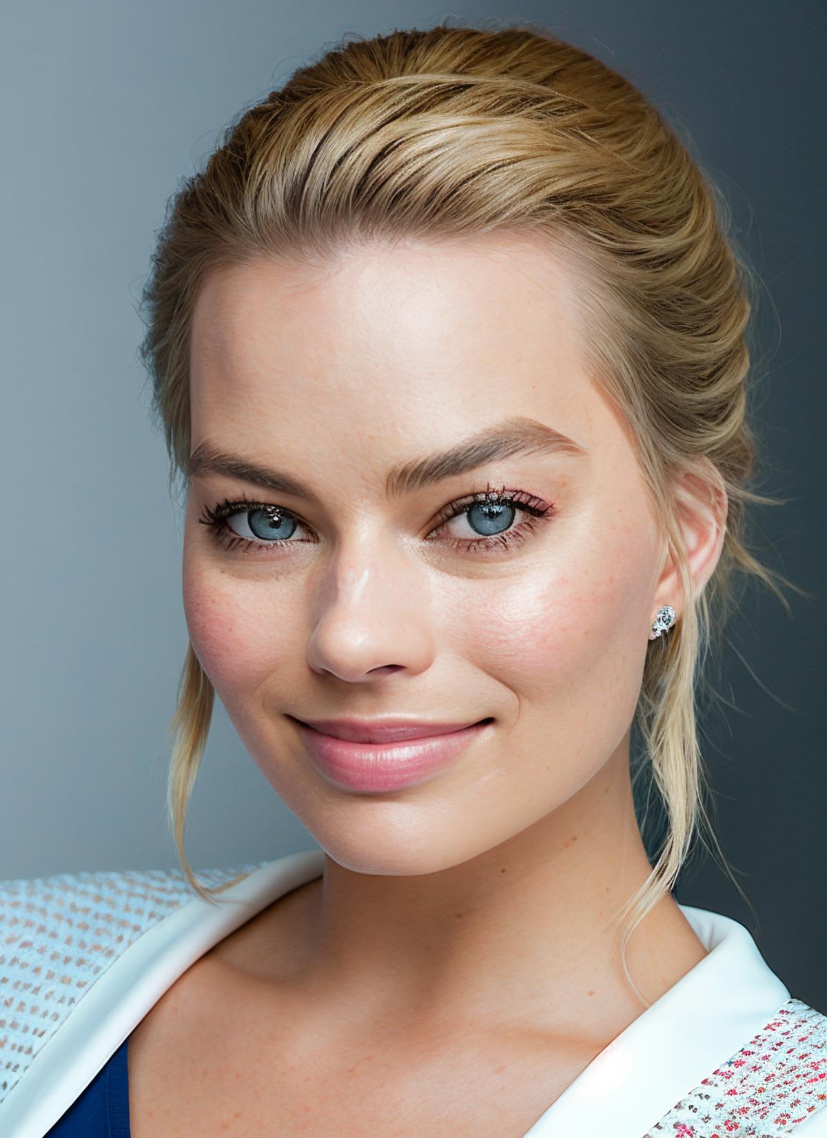 Margot Robbie 3 In 1 Characters Herself Harley Quinn And Barbie