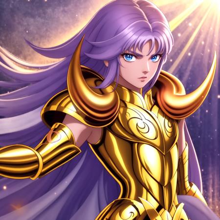 Saint Seiya Zodiac Aries Gold Armor V Stable Diffusion Lora