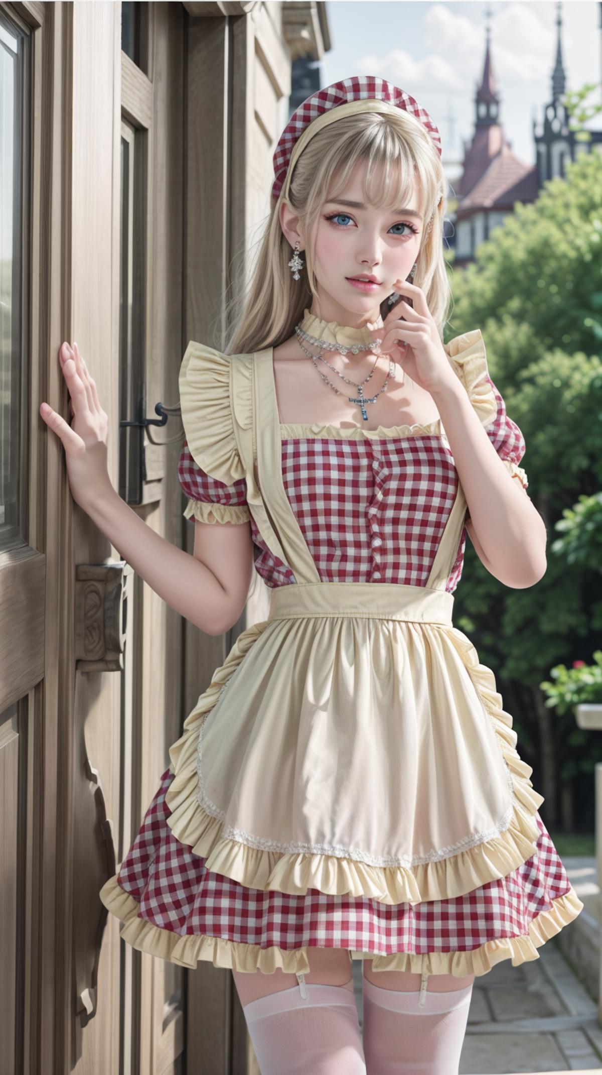 Japanese Maid Dress V V Stable Diffusion Lora Civitai