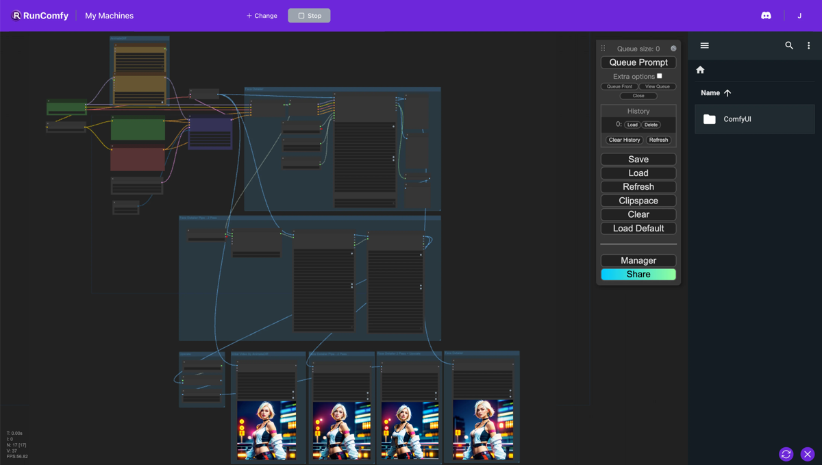 Workflow Of Comfyui Face Detailer Fix Face V Stable Diffusion