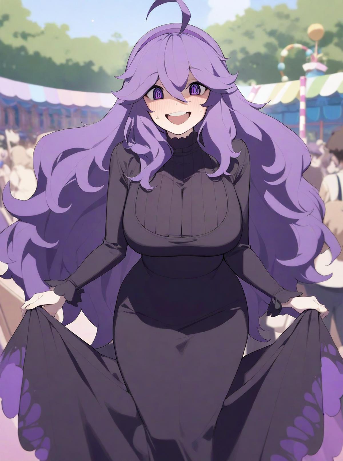 オカルトマニア Hex Maniac Pokémon lycoris version Stable Diffusion XL