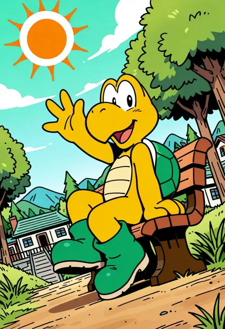 Koopa Troopa - Super Mario Series [Illustrious]