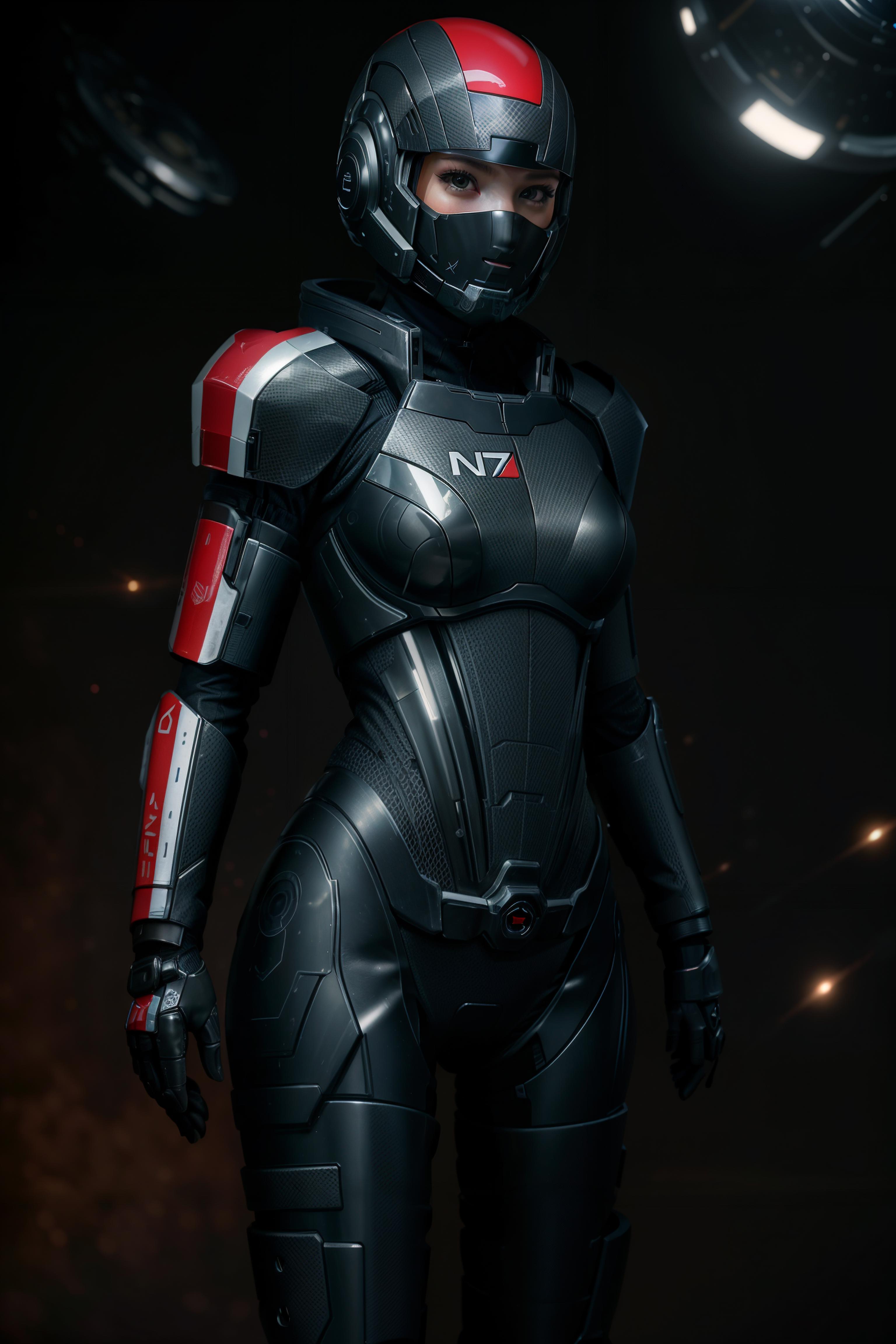 N7 Armor (Mass Effect) LoRA image by Taloji