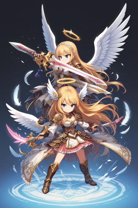 Brave Frontier Style Characters v1.0