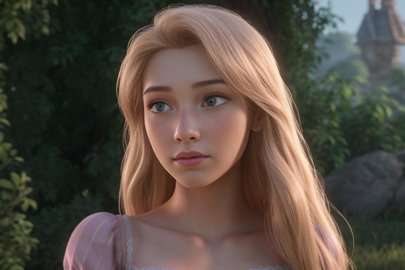 Realistic Rapunzel - Tangled image by User223