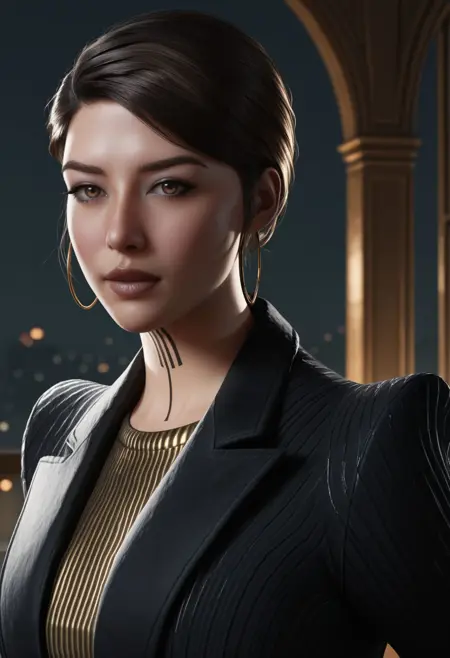 Ryong Choi from Vampire: The Masquerade Bloodlines 2 [IllustriousXL]