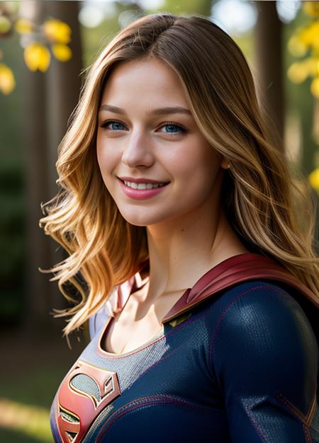 real, photoshoot, realistic, luminescent, atmospheric scene, masterpiece, best quality, (detail skin texture, ultra-detailed body:1.1), RAW photo, (high detailed skin:1.2), 8k uhd, dslr, film grain, Fujifilm XT3,
<lora:melissabenoist_smf_lora_02-000001:0.9>, 1girl, melissabenoist-smf, blonde hair, blue eyes, realistic, blurry background, superhero, blurry, long hair, lips, jewelry, upper body, collarbone, solo, red cape, looking to the side, outdoors, solo focus, depth of field, (smile:1.2), looking at viewer, sunlight rays, armor