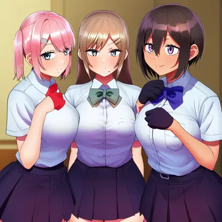 風紀委員とフーゾク活動 北川千榎+竜崎陽菜+櫻井花  / Fuuki_Iin_to_Fuuzoku  Kitagawa Chie + Ryuzaki Hina + sakurai hana