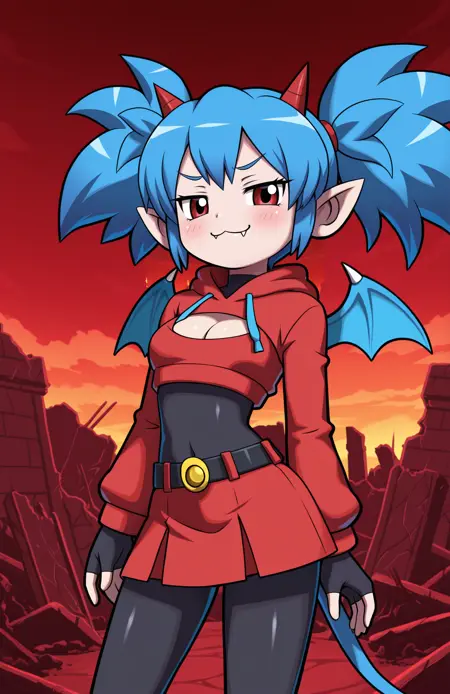 Shantae and the Pirate's Curse style