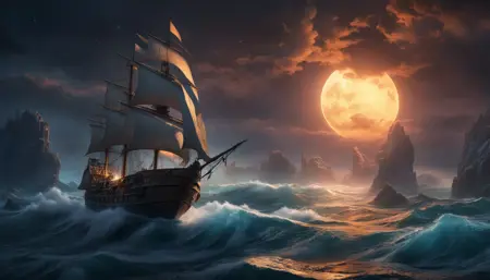 Pirate Ship Concept Art (VW Style)