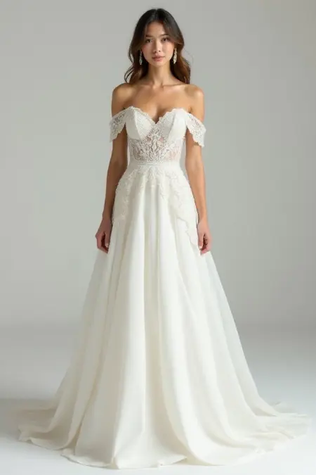 wedding dress flux