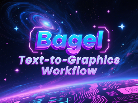 Bagel Text-to-Graphics Workflow v1.0