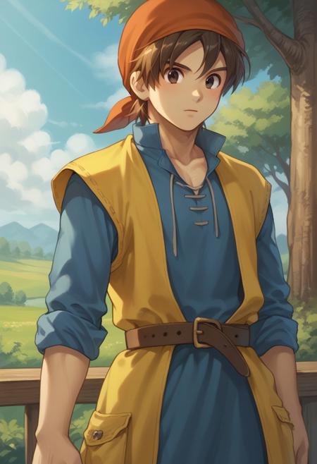 Hero - Dragon Quest VIII - Pony + Illustrious Pony - 1.0