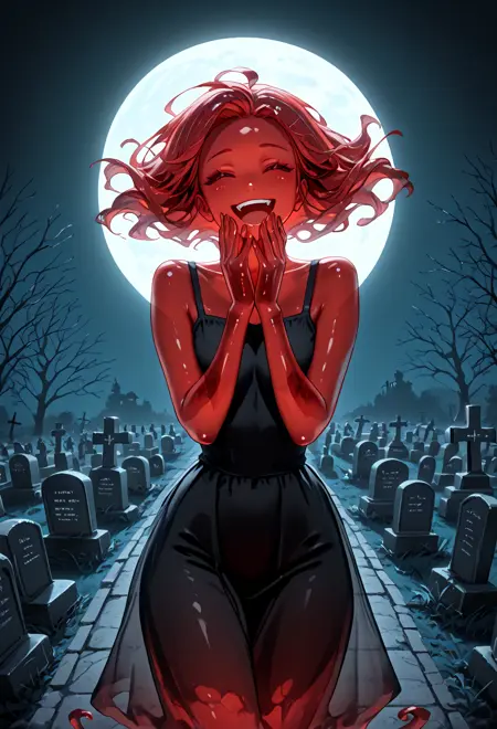 NaughtyTech Character: Ghost Girl