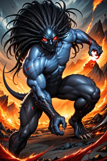 Blackheart from Marvel Comics