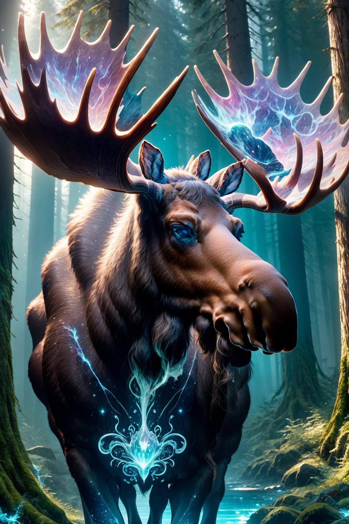 Mythical Moose (OC) LoRA image by richyrich515