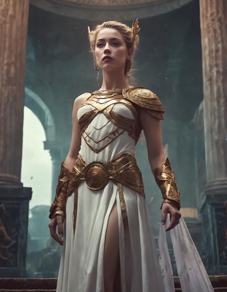 (ohwx woman) <lora:amberheard_lora_sdxl_v1-000008:1>  as a roman queen, fantasy, intricate, artstation, full body, concept art, smooth, sharp focus by huang guangjian and gil elvgren and sachin teng, 8 k