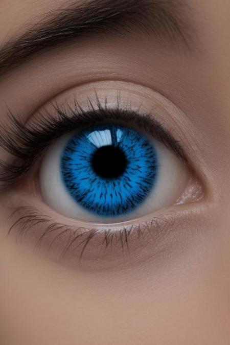 ojo azul