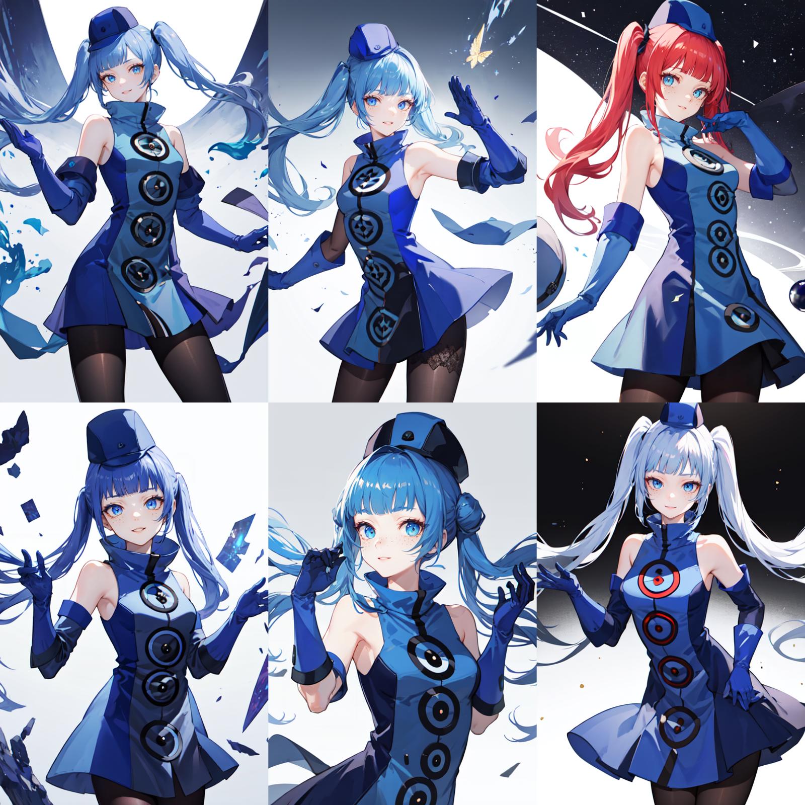 Velvet Room Female Outfit (Persona)  (2 Versions) image by bluelovers