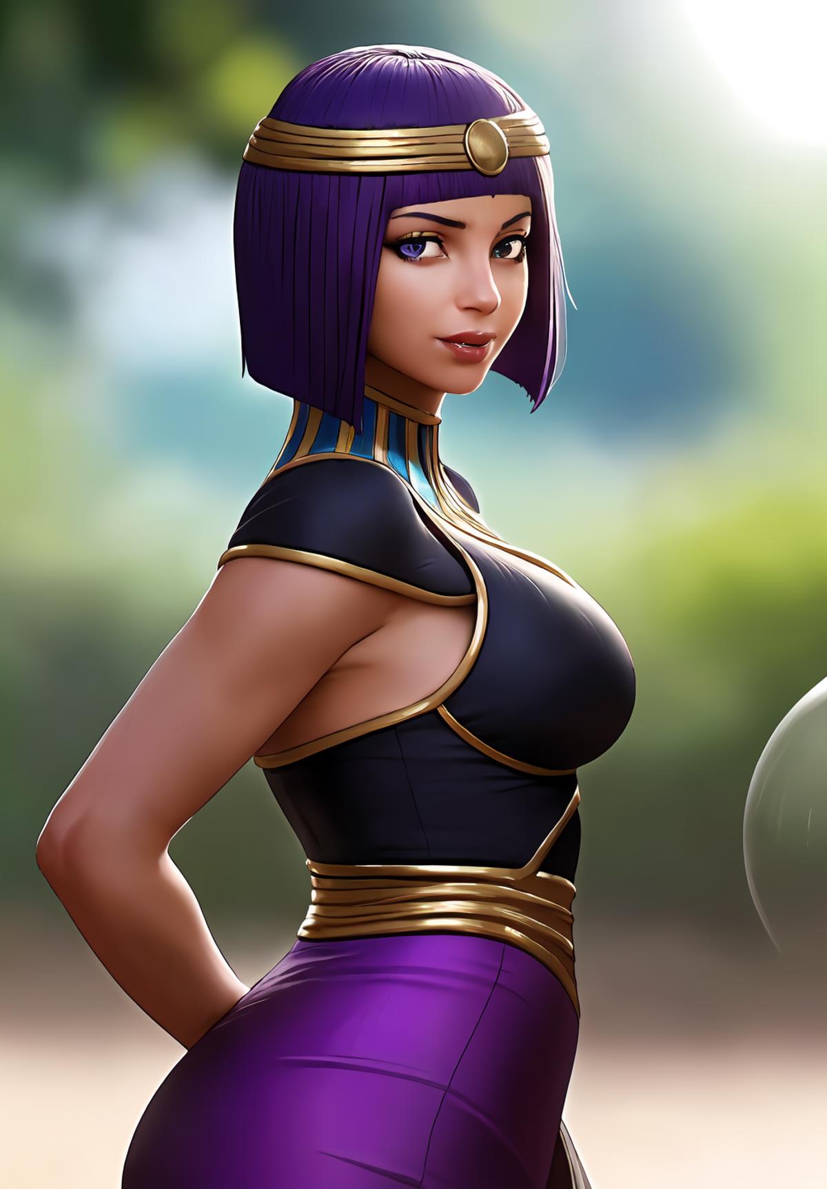 Menat - Street Fighter image by AsaTyr