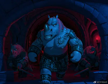 Commander Vachir - Kung Fu Panda ( Illustrious )