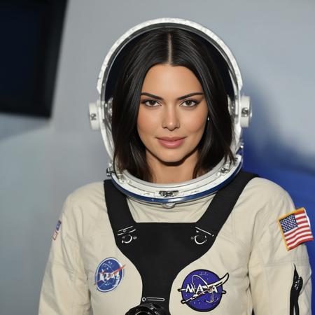 photo of ohwx woman as an astronaut, <lora:KendalJenner:1>