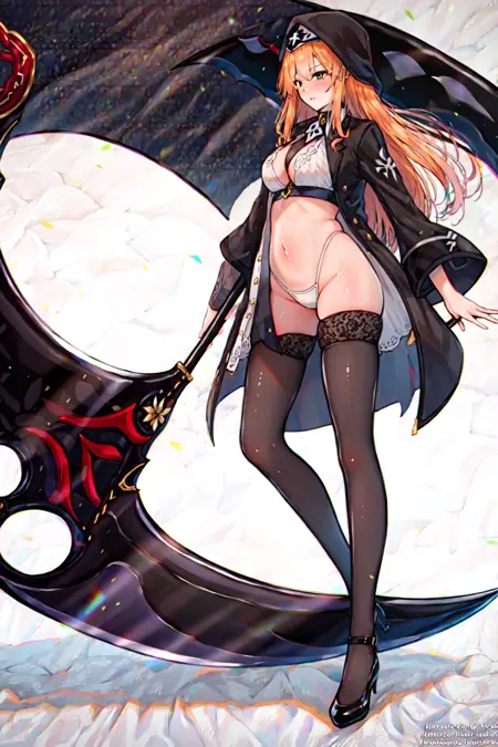 [Concept]Holding scythe