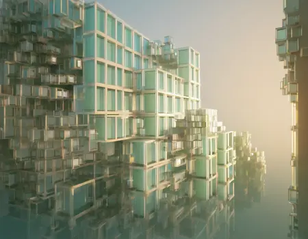 3D abstract render art XL 2.0 - SickLizard