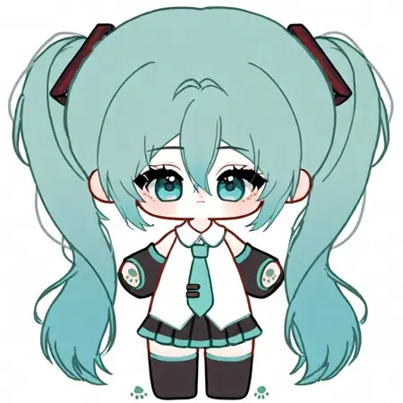 2D Cotton Doll / Omodoki (棉花娃娃)