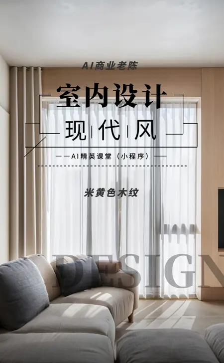 13室内现代风米黄色(老陈)