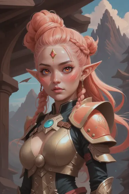 Envy Starlight Scifi Digital Painting 01