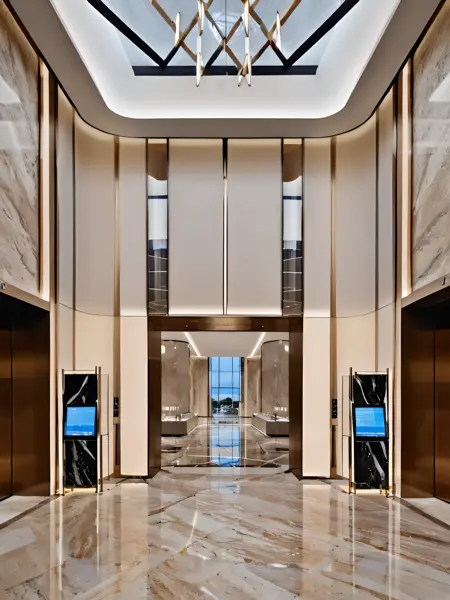 JJ's Interior - Elevator Lobby