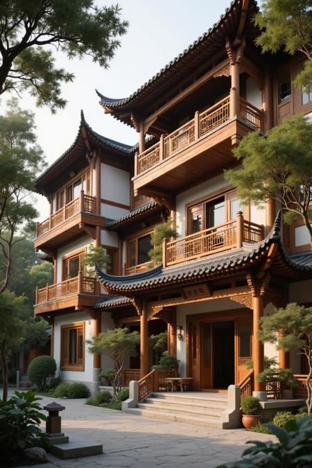 DT_Chinese-Style Architecture Generation_Ancient Building Residential Design v1.0