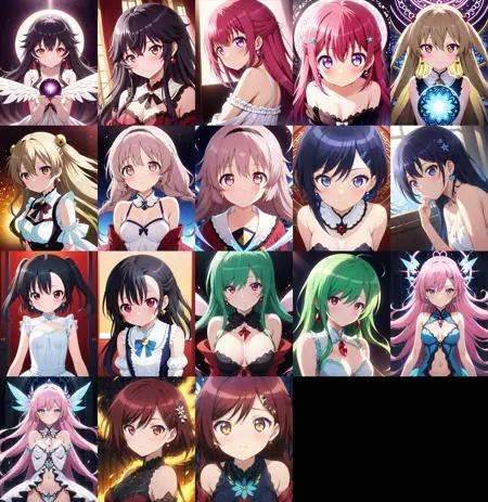 Inou Battle Within Everyday Life - Characterpack - SDXL