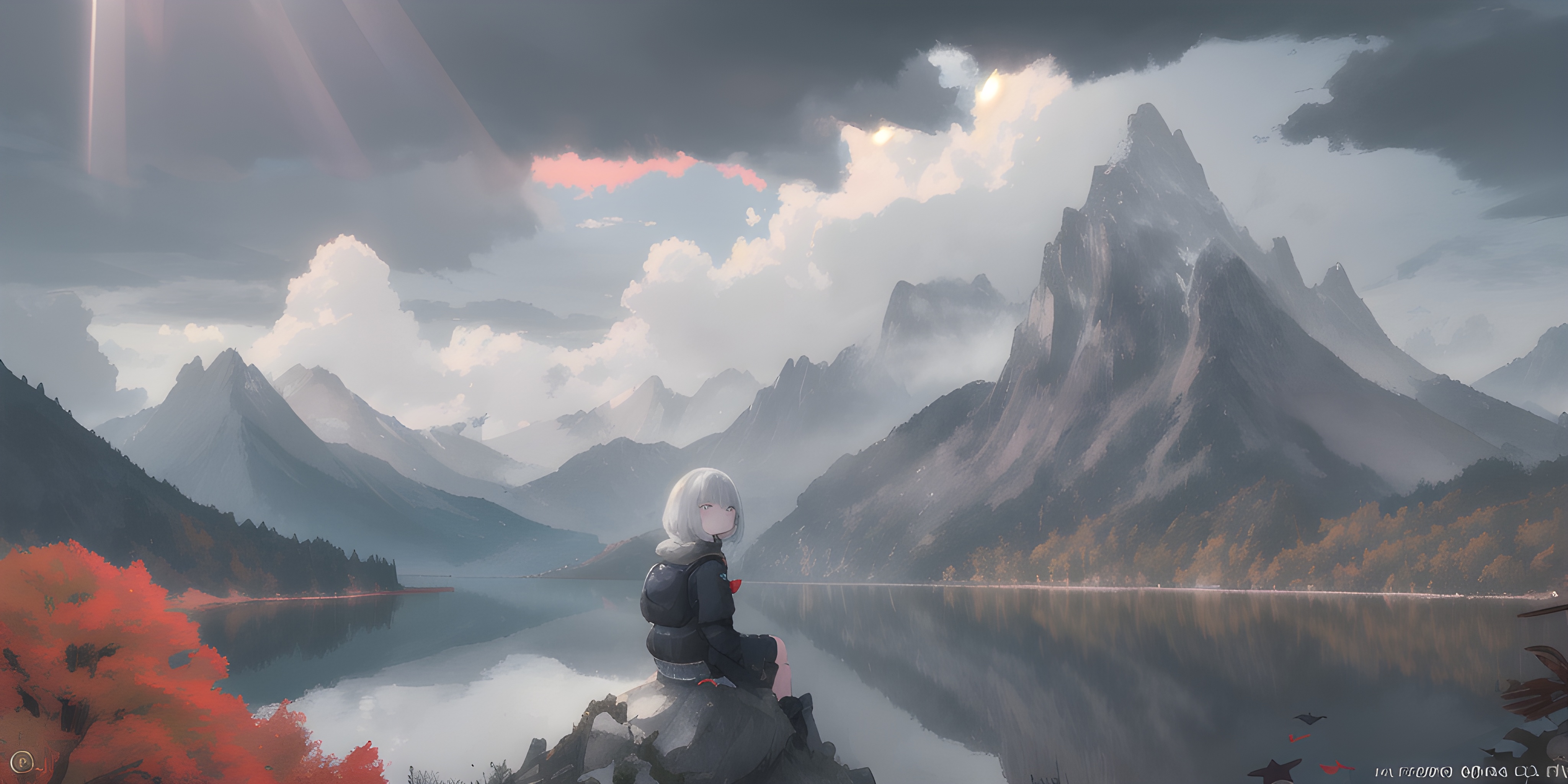 cloudy_day__mountain__dark_colors__lake__falling_leaves__girl_sitting__S3985657693_St30_G7.5.jpeg