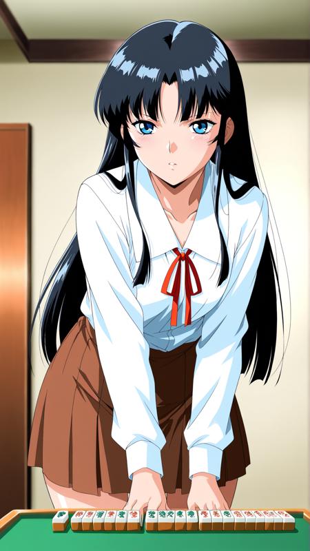 Aya Fujiwara  ("Super Real Mahjong" series) Illustrious v1.0