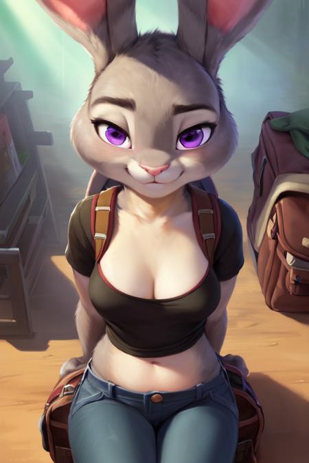 uploaded on e621, by Pino Daeni, by Ruan Jia, by Chunie, by Alayna Lemmer, by Carlo Galli Bibiena,
solo ((Judy Hopps)) with (((grey body))) and (white chest) and (pink nipples) and (clear purple eyes),((young)),(((detailed Chunie anthro [[Judy Hopps]]))),(detailed Chunie lighting),((detailed fur)),(detailed Shiitakemeshi skin),(cinematic lighting),[detailed ambient light],[detailed face and eyes],((half body shadow)),backlighting,crepuscular ray,(young),[gray natural lighting],[ambient light on the belly],[higher body and limbs detail],[realistic proportions],[explict content],[sharp focus],(questionable content),(shaded),((masterpiece)), ((lonely)),
((front view)), ((seated at storehouse on winter day)),
(((wear dark green t-shirt, jeans, backpack))),
((full-length portrait)),
((high-angle view))