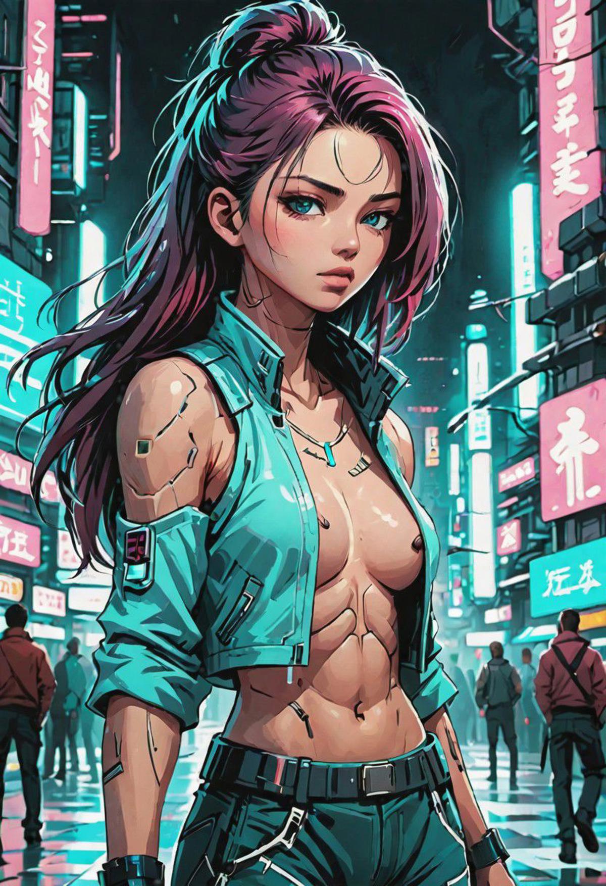 David Martinez - Cyberpunk: Edgerunners - SDXL image by erickmithunajr