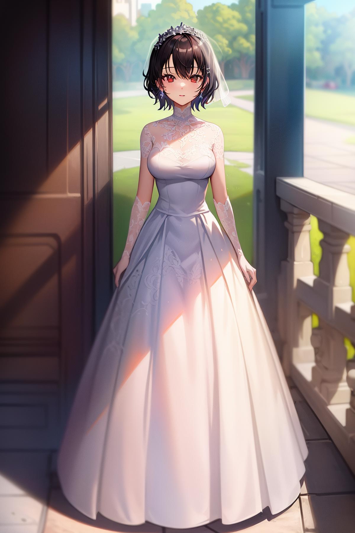 婚纱_Wedding Dress_ウエディングドレス image by TanedaRisa