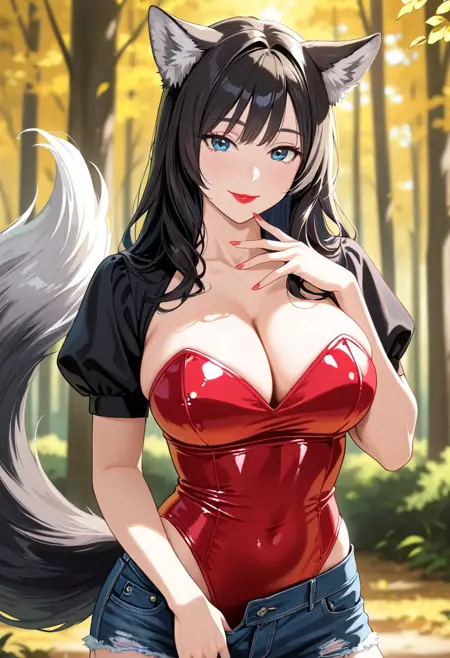Wolf girl (version_illustrious)