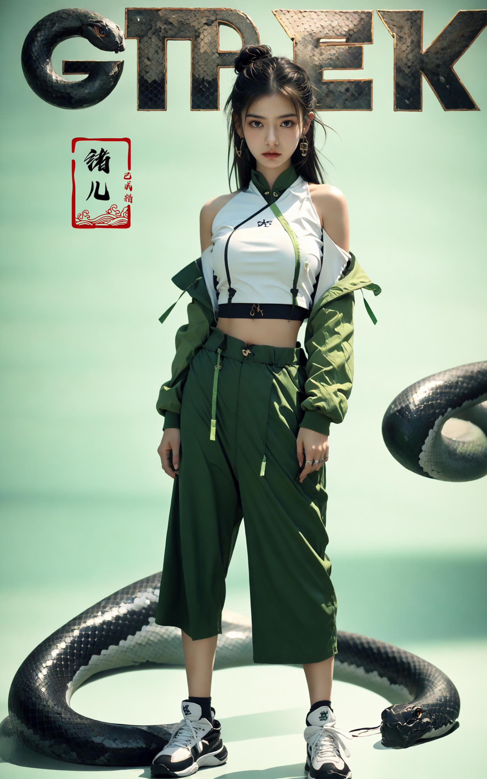 绪儿-龙蛇演义 Dragon and Snake image by XRYCJ