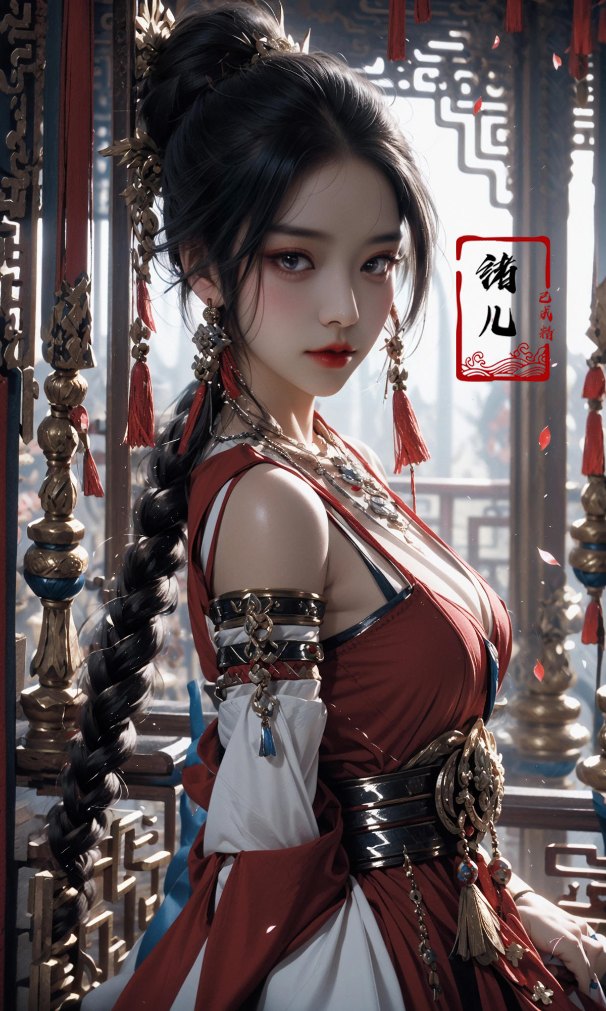 绪儿-绝美古风脸Beautiful antique face model image by XRYCJ