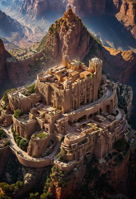 (The colonial city of the future, in the mist-filled Grand Canyon, on an unknown Earth-like planet, 2 moon on sky, Spaceship flight connects colonies, waterfulls:1.3), (Machu Picchu, a mountain settlement, incredibly spectacular:1.2), (Mario Botta:1.3), (avant-garde, future, reality, science fiction, photorealistic), (modern architecture:1.2), 
(Large Files, Ultra Realistic, 8K, 16k, FHD, HD, VFX, Perfect, Photography, composition, Architecture Sales Photography, Architecture Competition, Ultra High Resolution, Cinematography, High Resolution Image:1.1), (dramatic lighting, direct sunlight, ray tracing, clear shadow:1.2),  (real landscape:1.1), (blurred background:1.0), (urban background, more_details) ,
ac_neg1, great lighting, clear, hillscastel, extrusionbuilding, vertical