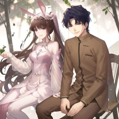Shinji Matou x Xiao Wu (Fate/Stay Night x Douluo Dalu)