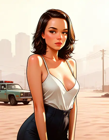 GTAV artstyle