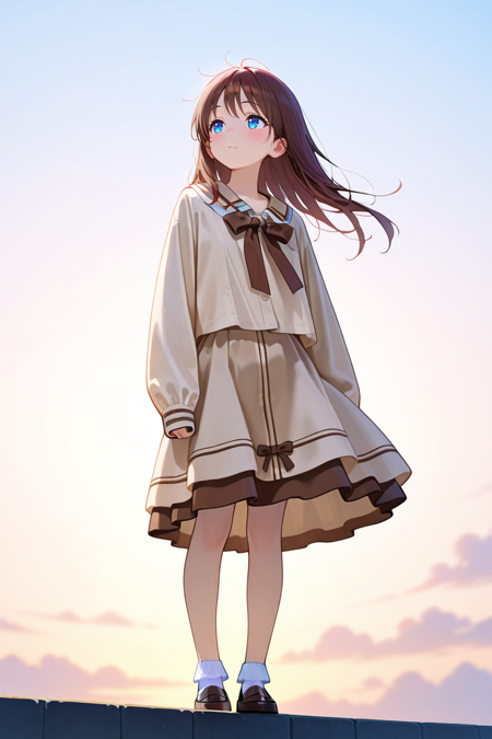 mocha_sailor – Casual Outfit with Sailor Collar (Clothing LoRA)illustrious v1.0