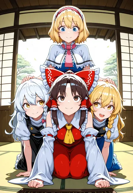 Human pyramid