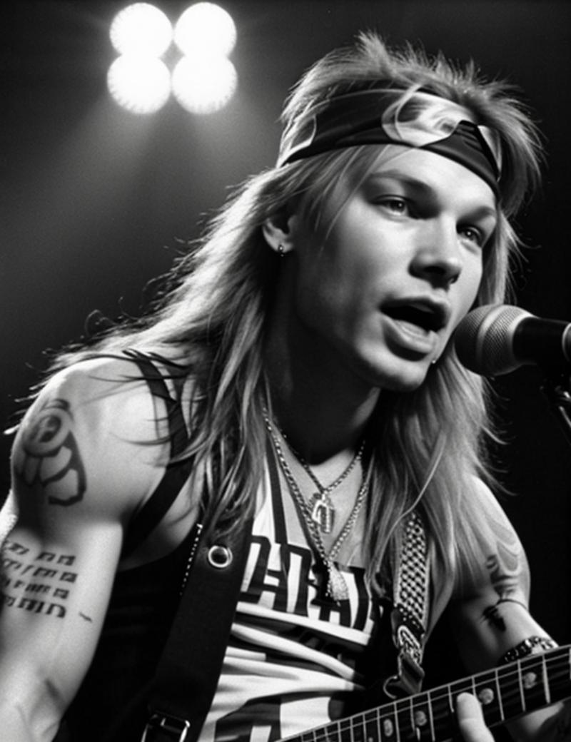 Axl Rose – William Bruce Rose Jr image by zerokool