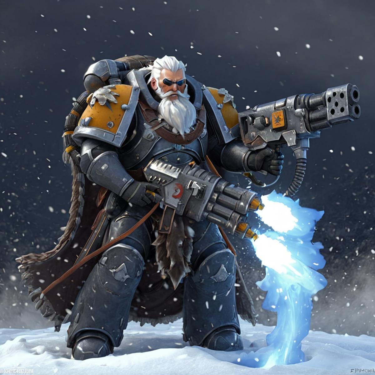 Heavy Flamer - Warhammer 40,000 (SDXL) - Heavy Flamer - Warhammer ...