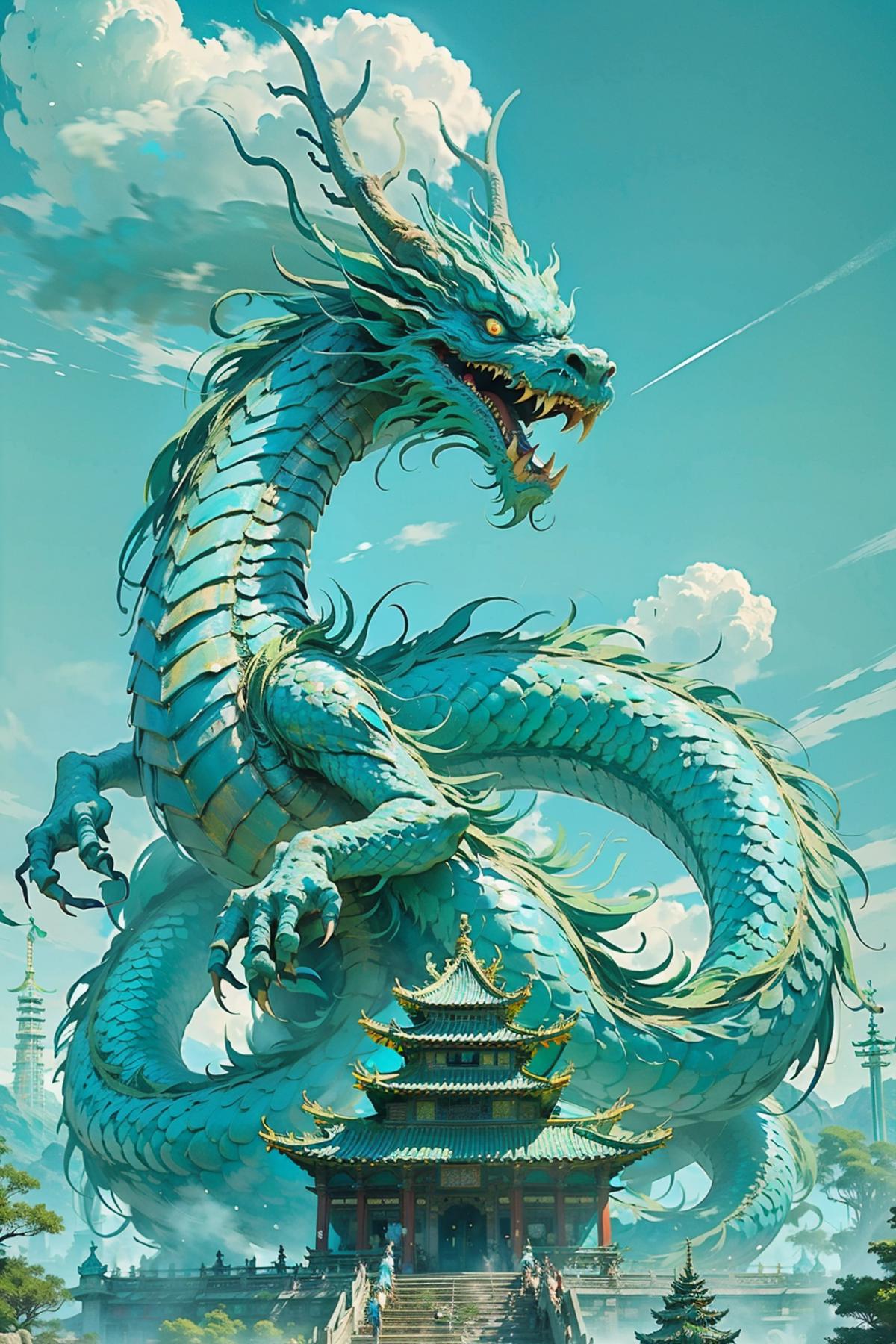 东方巨龙 Oriental giant dragon image by chocolae